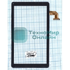 Сенсорное стекло (тачскрин) FX-10.1-0092A-F-02, черное