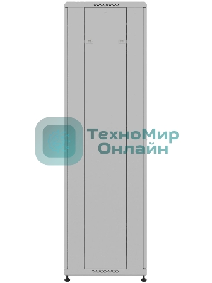 Шкаф коммутационный NTSS Премиум (NTSS-R42U6060PD) напольный 42U 600x600 мм пер. дв. перфор. металл 900 кг серый 510 мм 86 кг IP20 металл