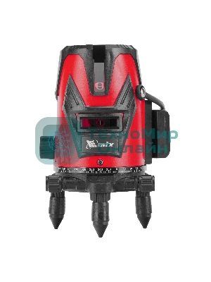 Лазерный уровень MTX MXL RED, 30 м, красный луч, акк. Li 2400 mAh, сумка, резьба 5/8