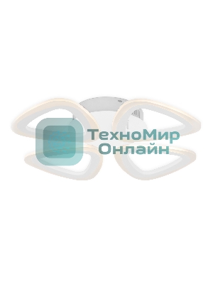 Потолочный светодиодный светильник FA4482/4 WH белый 4200K/3000K+6400K/6400K+3000K 45W 405*405*80 (ПДУ ИК)