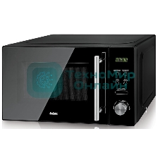 Микроволновая печь BBK 20MWG-732T/B-M черный, 20 л, 700 Вт, переключатели - кнопки, поворотный механизм
