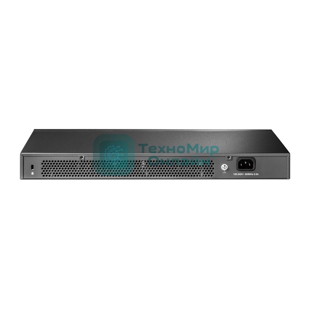 Коммутатор TP-Link JetStream 24-port Pure-Gigabit L2+ Managed Switch, 24 10/100/1000Mbps RJ45, 4*10G SFP+ Slots