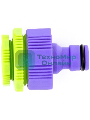 Адаптер Palisad пластмассовый 1/2''-3/4''-1'' внутренняя резьба