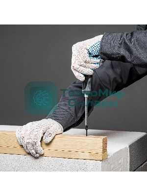 Перчатки трикотажные, с ПВХ точкой, 10 класс Россия