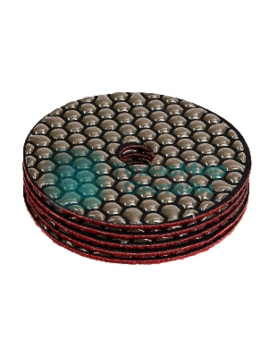 Алмазный гибкий шлифовальный круг Matrix, 100 мм, P 200, сухое шлифование, 5 шт.