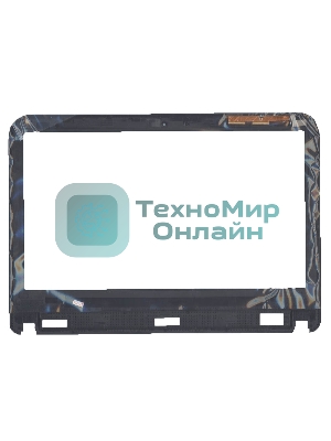 Сенсорное стекло (тачскрин) для Dell Inspiron 14R-3421, черное с рамкой