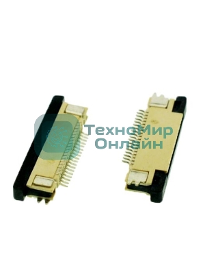 Разъем FPC Half Coverage Bottom Contact 0.5K-BX-12PWB 12 pin высота 2мм шаг 0,5мм
