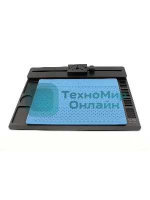 Алюминиевая платформа для микроскопа с ковриком для пайки BAKU BA-697