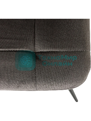 Стул для дома Бюрократ CH-K1_2 комплект 2 шт т. серый Holland 18 металл черный на ножках