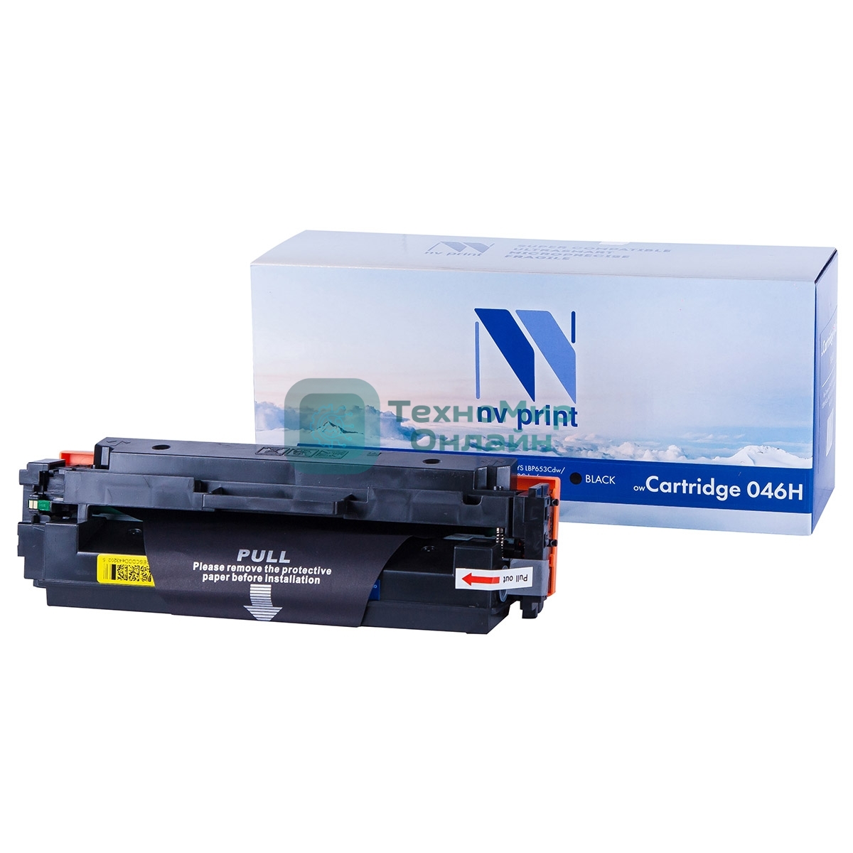 Картридж лазерный NVPrint совместимый NV-046H черный для Canon i-SENSYS LBP653Cdw/LBP654Cx/MF732Cdw/MF734Cdw/MF735Cx (6300k)