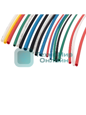 Термоусаживаемые трубки Rexant SMALL TUBE 2:1 (Набор 20 шт.)