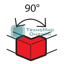 Угол внешний 100х50мм фикс. METRA Leg 638012