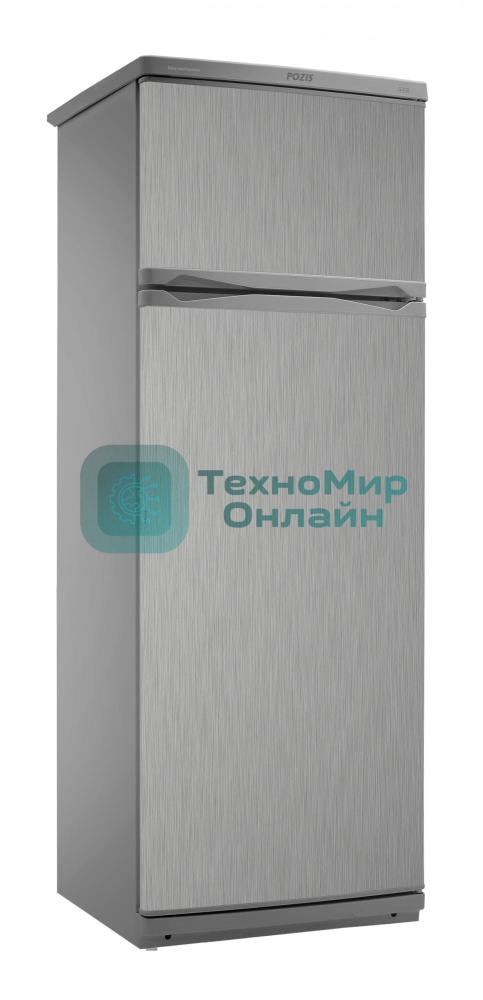 Холодильник Pozis-Мир-244-1 серебристый металлопласт двухкамерный 230/60 л морозилка сверху