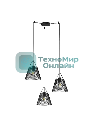 Светильник подвесной HIPER H155-4 3E2740Вт черный