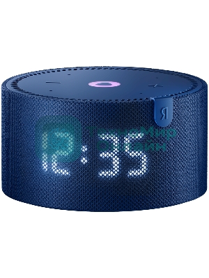 Умная колонка Яндекс Станция Мини, 10Вт, с голосовым ассистентом Алиса на YaGPT, с LED-часами, синий