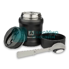 Термос для еды Арктика 311-500 0.5 л. черный, картонная коробка (311-500/BLACK)