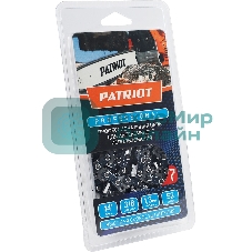 Цепь PATRIOT 91LP-52E, 3/8 1.3 52 звена, чизель, PROFESSIONAL (блистер)