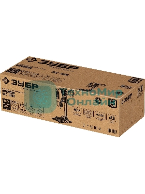 Вертикально-сверлильный станок, настольный Зубр Профессионал 800 Вт, 13 мм БЗП