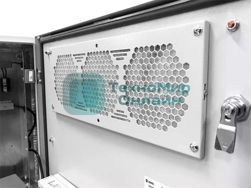 Шкаф уличный всепогодный укомплектованный настенный ЦМО ШТВ-Н-Т1-MC1, IP54, 18U, корпус: сталь, 900х600х530 мм (ВхШхГ), серый