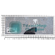 Клавиатура для ноутбука Lenovo IdeaPad U310 черная с серой рамкой