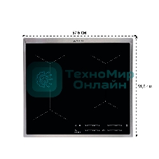Индукционная варочная панель Electrolux EIT60443X черный