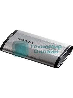 Внешний SSD ADATA SD810, 1TB, USB 3.2 Gen 2x2 Type-C, R/W 2000/2000, серебристый