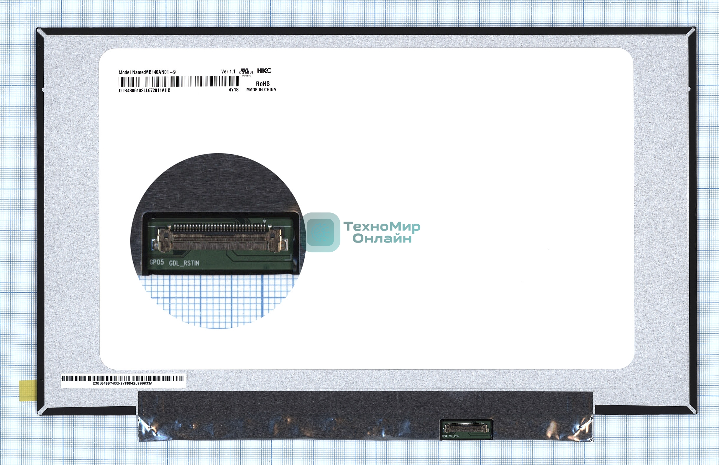 Матрица MB140AN01-9