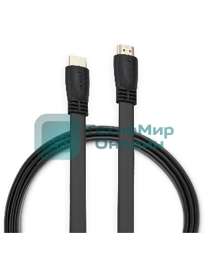 Кабель аудио-видео Buro HDMI (m)/HDMI (m) 1.5м. позолоч.конт. черный