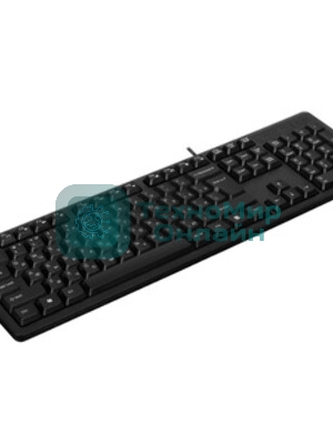 Клавиатура проводная A4Tech KKS-3, USB, черный