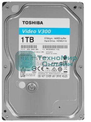 Жесткий диск Toshiba 1Tb 5700Rpm SATA 6Gb/S 64MB 3.5