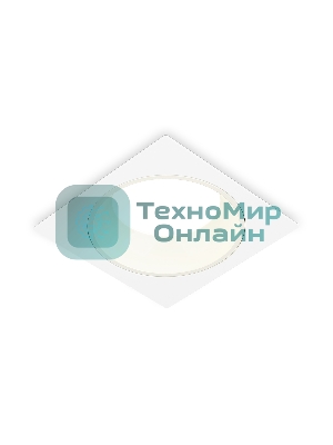 Светильник Ambrella light TN52341 SWH/GWH белый песок/белый глянец GX53 max 12W 115*115*25