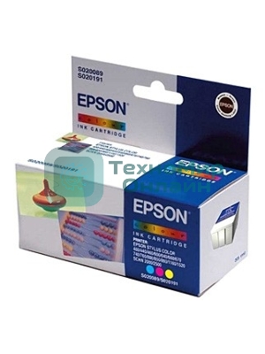 Картридж струйный Epson C13T052040 многоцветный (330 стр.) для Epson St C400/600/800/1520/850/440/460/640