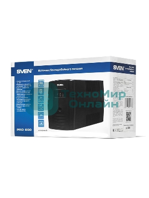 Источник бесперебойного питания SVEN Pro 600