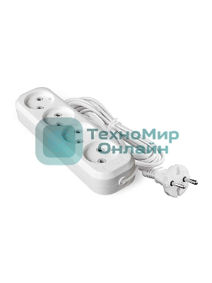 Удлинитель 4х5 м без заземл. 6А IP20 У6-766 ШВВП 2х0.75 UNIVersal 9631944