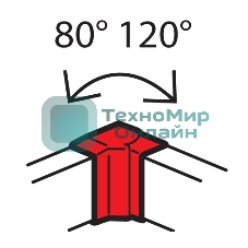 Угол внутренний 85х50мм METRA Leg 638021