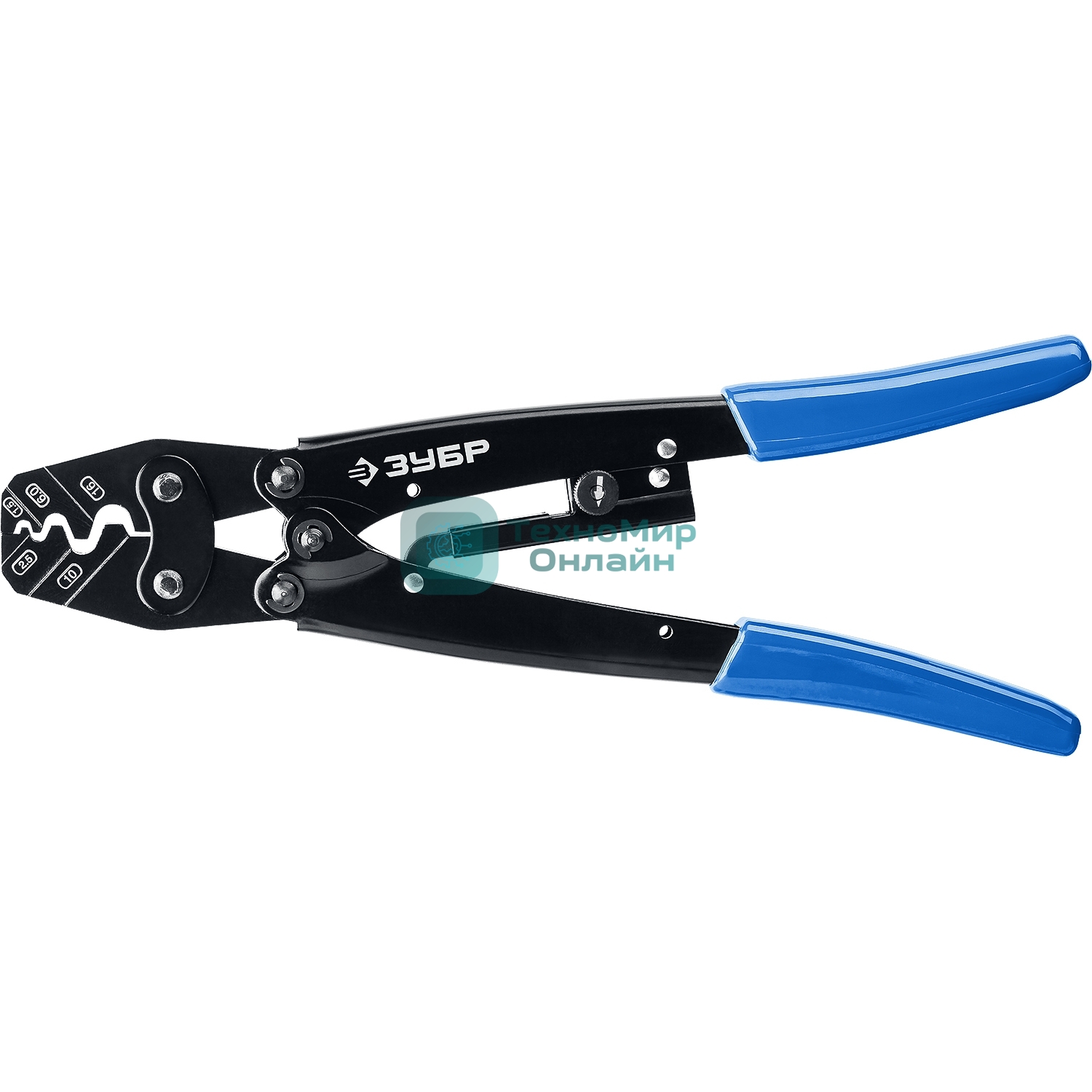Обжимные пресс-клещи ПРОФ Зубр 45458