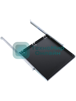 Полка клавиатурная ЦМО с телескопич. направляющими, регул. глубина 580-620 мм, черный (ТСВ-К4-9005)