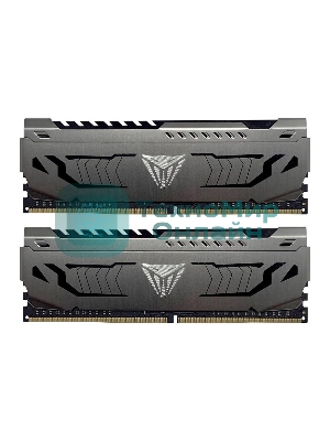 Оперативная память Patriot Viper Steel, DDR4, 64GB (2x32GB), 3600MHz, CL18, DIMM, радиатор, черный
