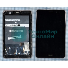 Модуль (матрица + тачскрин) для Asus FonePad 7 ME371MG ME371 черный с бронзовой рамкой
