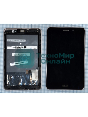 Модуль (матрица + тачскрин) для Asus FonePad 7 ME371MG ME371 черный с бронзовой рамкой