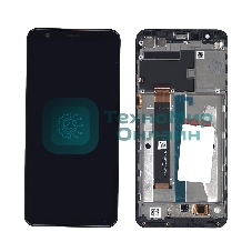 Дисплей для Asus ZenFone Max Plus M1 ZB570TL черный c рамкой