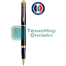Ручка роллер Waterman Hemisphere (CWS0920650) Mars Black GT F черн. черн. подар.кор.
