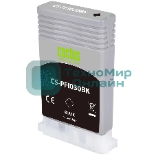 Картридж струйный Cactus CS-PFI030BK PFI-030BK черный (55мл) для Canon imagePROGRAF TA-20/30