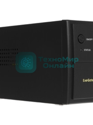 Источник бесперебойного питания ExeGate Smart LB-450.LCD.AVR.4C13 (450VA/270W, LCD, AVR, 4*C13, батарея 12V 4.5Ah, Black)