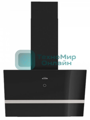 Вытяжка наклонная Elikor Rise BK 60 черный, 60 см, 750 куб. м/ч, 56 дБ