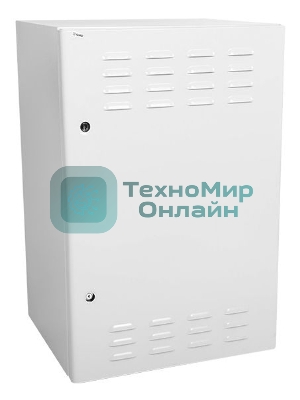 Шкаф уличный всепогодный настен. 12U (600х500), передняя дверь вент. (ШТВ-Н-12.6.5-4ААА)