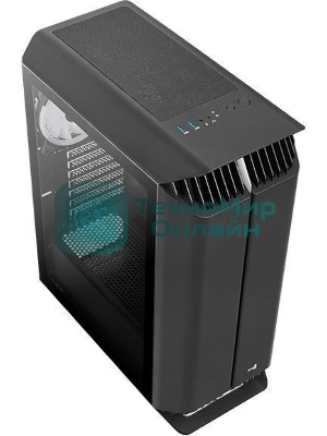 Компьютерный корпус Aerocool/Formula Gladiator Duo-G-BK-v1 черный без БП ATX 3x120мм 2xUSB3.0 audio bott PSU
