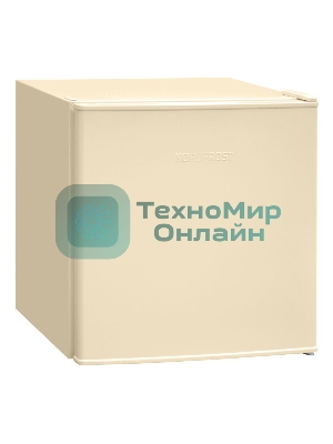 Холодильник Nordfrost NR 402 E бежевый однокамерный 44/11 л морозилка сверху