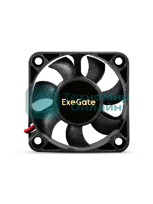 Вентилятор для корпуса ExeGate EX05010S2P-24 черный, 50 мм, 7000 об/мин, 39 дБ, 2 pin