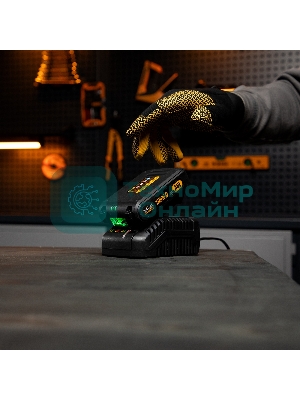 Батарея аккумуляторная Denzel IB-18-2.0, Li-Ion, 18 В, 2,0 А·ч